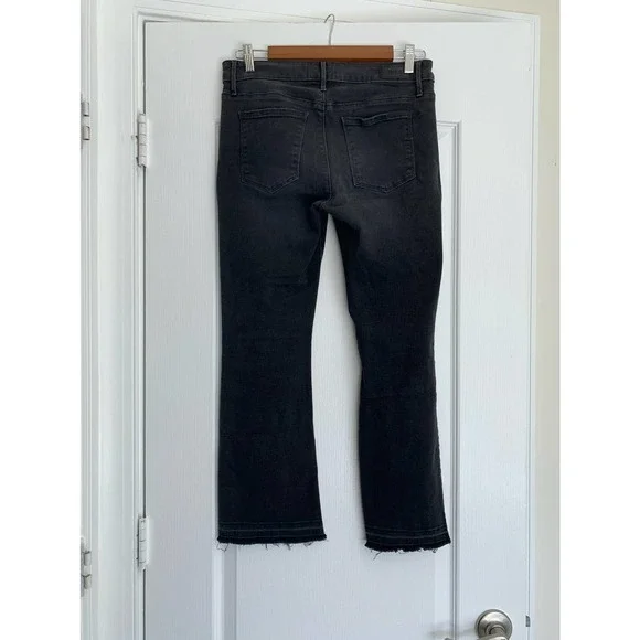 RtA Kiki Kick Flare Cropped Jeans 28 - Picture 7 of 14